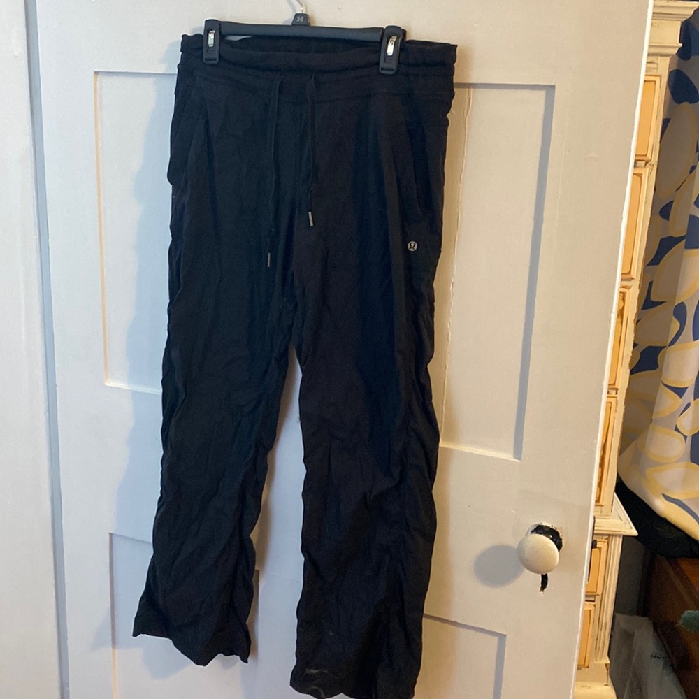 Lightweight long pants w drawstring